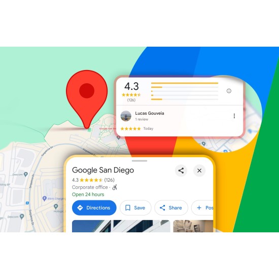 تقييم لمتجرك على خرايط قوقل